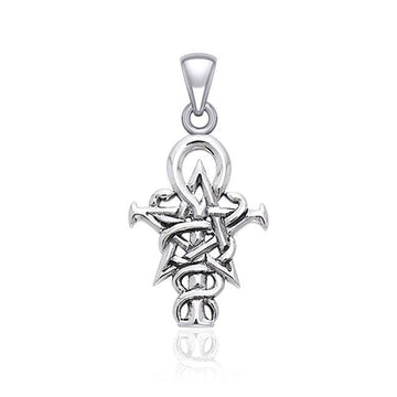 Penkhaduce Wizardry symbol Silver Pendant by Oberon Zell TPD5915 - Jewelry